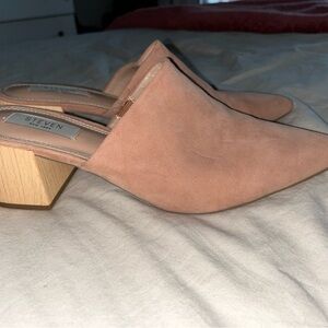 Steven New York Tan Mules